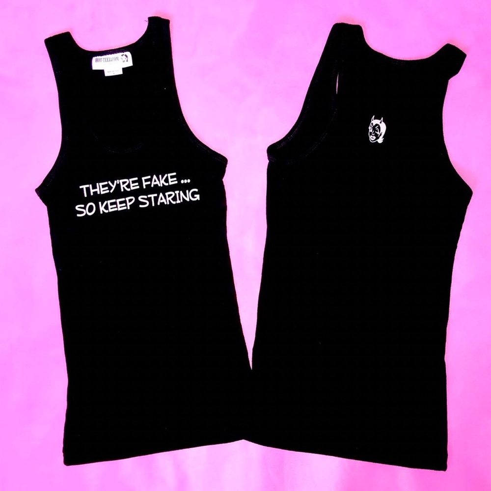 Vintage Y2K Deadstock Ribbed Tank